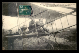 AVIATION - NEVERS (NIEVRE) - AERODROME DU PEUPLIER-SEUL - DAILLENS SUR BIPLAN - ....-1914: Precursors