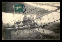 AVIATION - NEVERS (NIEVRE) - AERODROME DU PEUPLIER-SEUL - DAILLENS SUR BIPLAN - ....-1914: Precursori