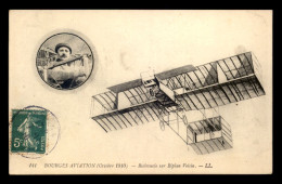 AVIATION - BOURGES AVIATION OCTOBRE 1910 - BIELOVUCCIE SUR BIPLAN VOISIN - ....-1914: Precursors