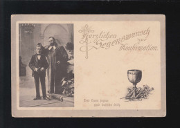 Konfirmation Segenswunsch Der Herr Segne Behüte Dich, Niederoderwitz 29.3.1915 - Other & Unclassified