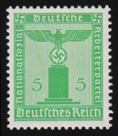 147 Parteidienstmarke 5 Pf., Wasserzeichen Wz.4, ** - Dienstzegels