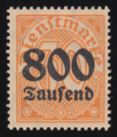 95Y Aufdruck 800 Tsd M Auf 30 Pf., Wz.1 Rauten, ** - Officials