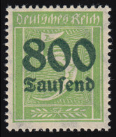 301A Ziffern Im Rechteck 800 Tsd Auf 5 Pf ** - Unused Stamps