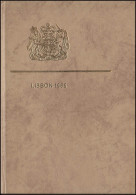 Großbritannien: Minister-Buch Für Die Teilnehmer CEPT-Konferenz Lissabon 1965 - European Ideas