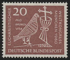 331 Eucharistischer Weltkongeß 20 Pf ** - Ongebruikt