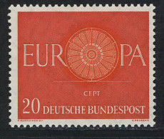 338 Europa 20 Pf Wagenrad ** - Unused Stamps