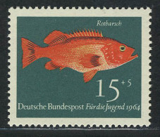 413 Jugend Fische 15+5 Pf Rotbarsch ** - Ongebruikt