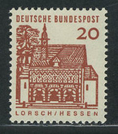 456 Bauwerke 20 Pf Lorsch ** - Unused Stamps