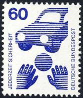 701 Unfallverhütung Im Straßenverkehr 60 Pf ** Postfrisch - Unused Stamps