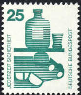 697 Unfallverhütung / Alkohol Im Straßenverkehr 25 Pf ** Postfrisch - Unused Stamps