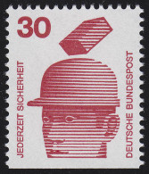 698D Unfallverhütung 30 Pf Unten Ungezähnt, ** Postfrisch - Unused Stamps