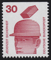 698C Unfallverhütung 30 Pf Oben Ungezähnt, ** Postfrisch - Unused Stamps