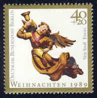 858 Weihnachten 40+20 Pf Engel ** - Unused Stamps