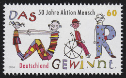 3072 Aktion Mensch - Das Wir Gewinnt ** - Unused Stamps