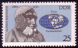 2495 Bedeutende Persönlichkeiten 25 Pf Wegener ** - Unused Stamps