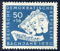 259 Johann Sebastian Bach 50+16 Pf ** - Unused Stamps