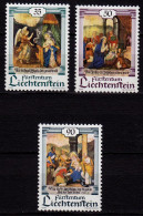  Liechtenstein Weihnachten 1990 Mi 1005-07 **  (c035 - Otros & Sin Clasificación