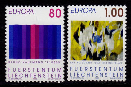 Liechtenstein Europa Cept 1993 Mi.1054-55 ** Unter Postpreis   (c054 - Andere & Zonder Classificatie