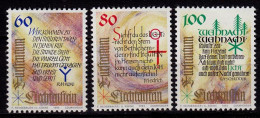  Liechtenstein Weihnachten 1993 Mi.1073-75 ** Unter Postpreis   (c063 - Andere & Zonder Classificatie