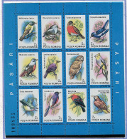 Roumanie ** Blocs 211/212 - Oiseaux - Neufs