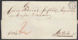 Umschlag SWINEMÜNDE R1 (Świnoujście) Nach Stettin (Szczecin) Pommern   (25850 - Autres & Non Classés