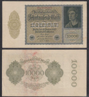 10.000 10000 Mark 1922 Ro 69d Pick 72 VF (3) FZ: B BZ: 10 7-stellig  (29218 - Other & Unclassified