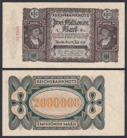 Ro 89b 2 Millionen Mark 1923 Pick 89 XF (2) FZ: E - BZ: Ka    (29553 - Sonstige & Ohne Zuordnung