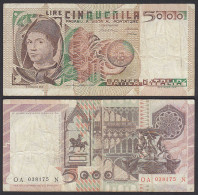 Italien - Italy 5000 Lire 1982 Pick 105b F (4) Präfix OA Surfix N  (29565 - Sonstige & Ohne Zuordnung