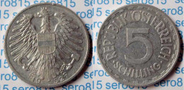Österreich - Austria 5 Schilling Münze 1952     (p474 - Oostenrijk