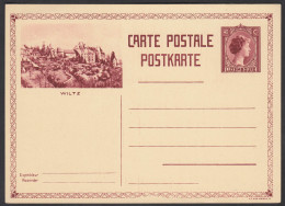 Luxemburg Postkarte Ganzsache 40 C. Bild Von WILTZ Ungebraucht   (25791 - Autres & Non Classés