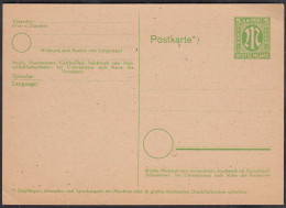 AM-Post - Postkarte 5 Pfennig Ganzsache Ungebraucht    (32732 - Brieven En Documenten