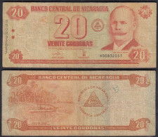 Nikaragua - Nicaragua 20 Cordobas 2002 F- (4-)     (32790 - Sonstige – Amerika