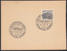 59. Deutscher Ärztetag 23.9.1956 Münster Sonderstempel     (32744 - Other & Unclassified