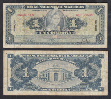 Nikaragua - Nicaragua 1 Cordobas Pick 99c 1959 VF- (3-)     (32781 - Andere - Amerika