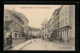 CPA Rambervillers, Rue Du Commandant-Jacquot  - Rambervillers