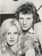 Artiste - Johnny HALLYDAY (18) Avec Sylvie VARTAN - Photo 18 X 13 - Artiesten