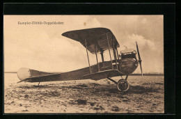 Foto-AK Sanke Ohne Nr.: Flugzeug Militär-Rumpler-Doppeldecker Vor Dem Start  - 1914-1918: 1ste Wereldoorlog