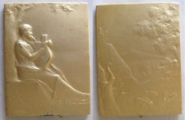 Médaille Concours Frederic Soutras, Femme à La Lyre, Bagnères De Bigorre 1921 - 65 Haute Pyrénées Par Vernon - Sonstige & Ohne Zuordnung