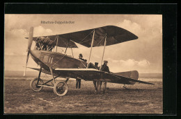 Foto-AK Sanke Nr.: Albatros-Doppeldecker  - 1914-1918: 1ra Guerra