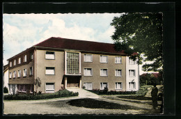 AK Bad Oeynhausen, Kuranstalt Berolina, Bismarckstrasse 26, VW-Käfer  - Bad Oeynhausen