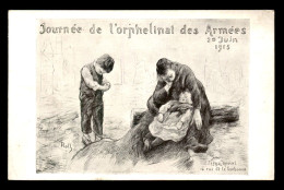 GUERRE 14/18 - ILLUSTRATEURS - JOURNEE DE L'ORPHELINAT DES ARMEES 20 JUIN 1915 PAR ROLL - Weltkrieg 1914-18