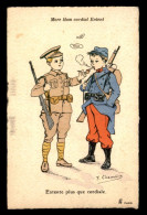GUERRE 14/18 - ILLUSTRATEURS - ENTENTE PLUS QUE CORDIALE PAR F. CHAMOUIN - Weltkrieg 1914-18