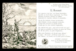 GUERRE 14/18 - ILLUSTRATEURS - L'ASSAUT - TEXTE DE ANDRE SORIAC - Weltkrieg 1914-18