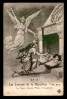 GUERRE 14/18 - ILLUSTRATEURS - 1915, LES ETRENNES DE LA REPUBLIQUE FRANCAISE PAR E. PLOIX - Weltkrieg 1914-18