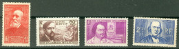 France  Yv 436/439  * * TB  - Unused Stamps