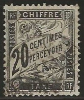 France  .  Y&T   .   Taxe  17  (2 Scans)    .    O  .     Oblitéré - 1859-1959 Usados