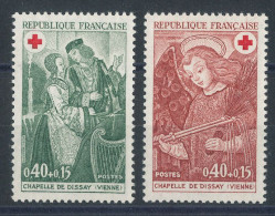 1661** Et 1662** Croix Rouge 1970 - Unused Stamps