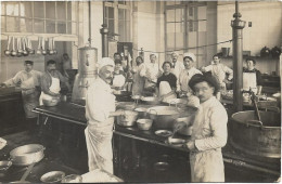 Carte Photo. Cuisiniers - Personnages