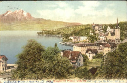 10579364 Weggis Vierwaldstaettersee Weggis Pilatus X 1912 Weggis - Otros & Sin Clasificación