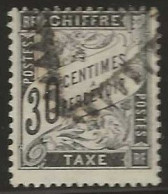 France  .  Y&T   .   Taxe  18      .    O  .     Oblitéré - 1859-1959 Usados